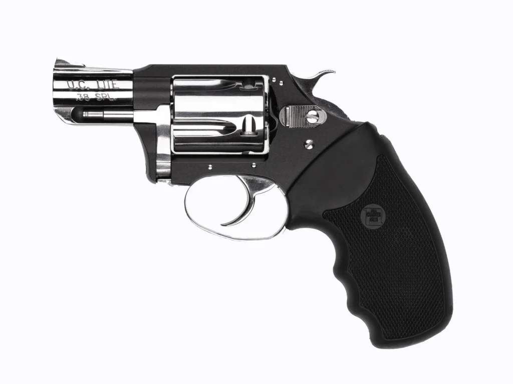 Charter Arms - UNDERCOVER Lite .38 Special 2" Full Grip Standard Hammer Black/Hi-Polish