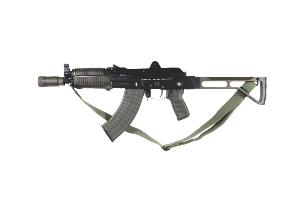 Arsenal Factory SBR AR-M14SF TACT 7.62x39mm Rifle Tactical Right-Side Folding Stock Green