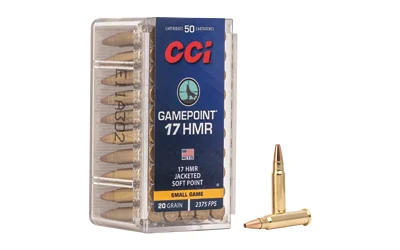 Cci .17 HMR 20gr Brass – 50rd