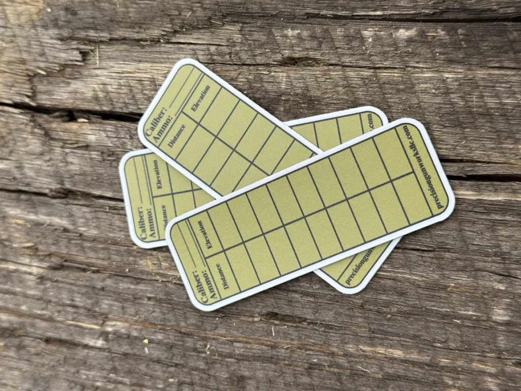 5-pack DOPE Card Stickers