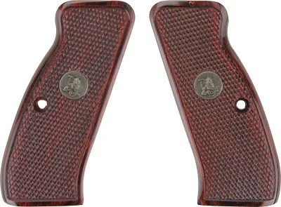 PACHMAYR LAMINATED WOOD GRIPS - CZ 75/85 ROSEWOOD CHECKERED