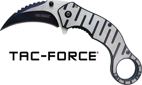 MC TAC-FORCE 2.5" HAWKBILL - BLADE FOLDER GREY/BLACK - Image 2