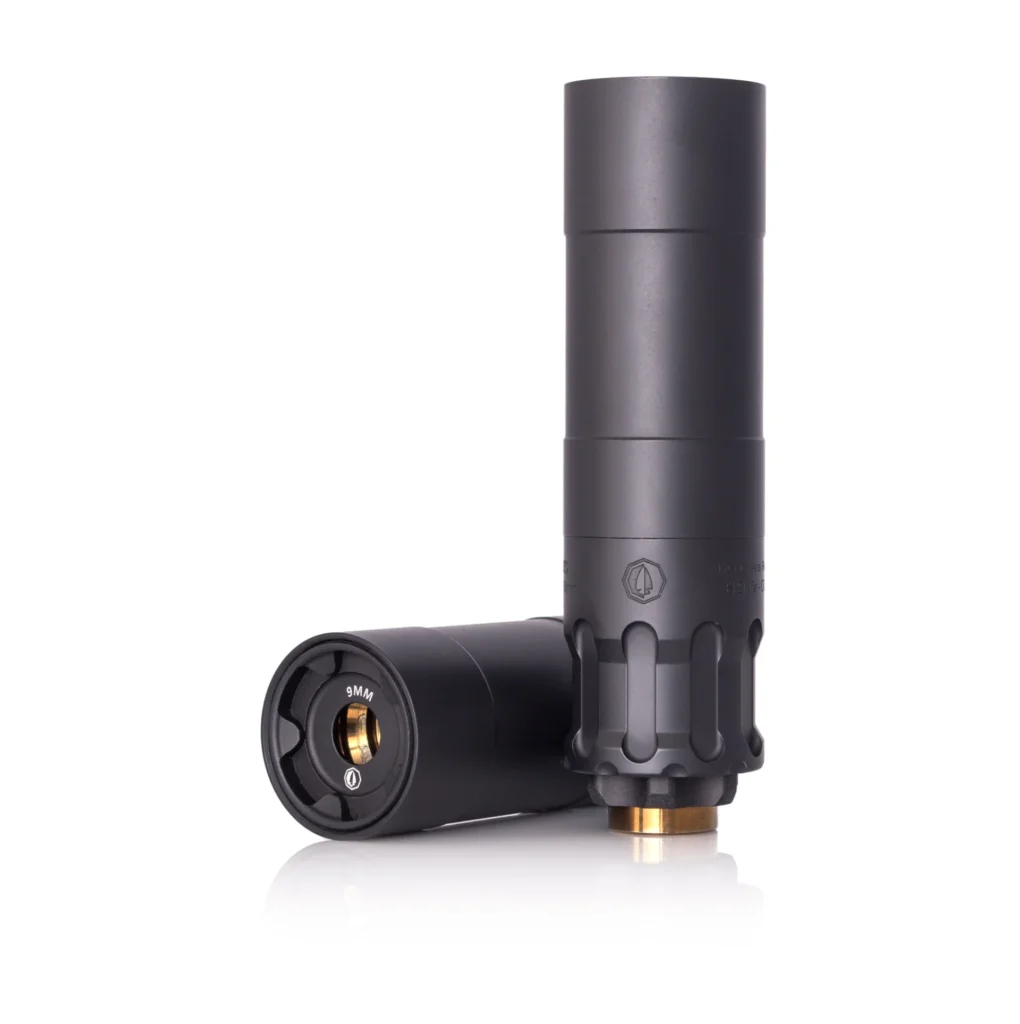 RUGGED SUPPRESSORS OBSIDIAN9 9MM SILENCER BLACK